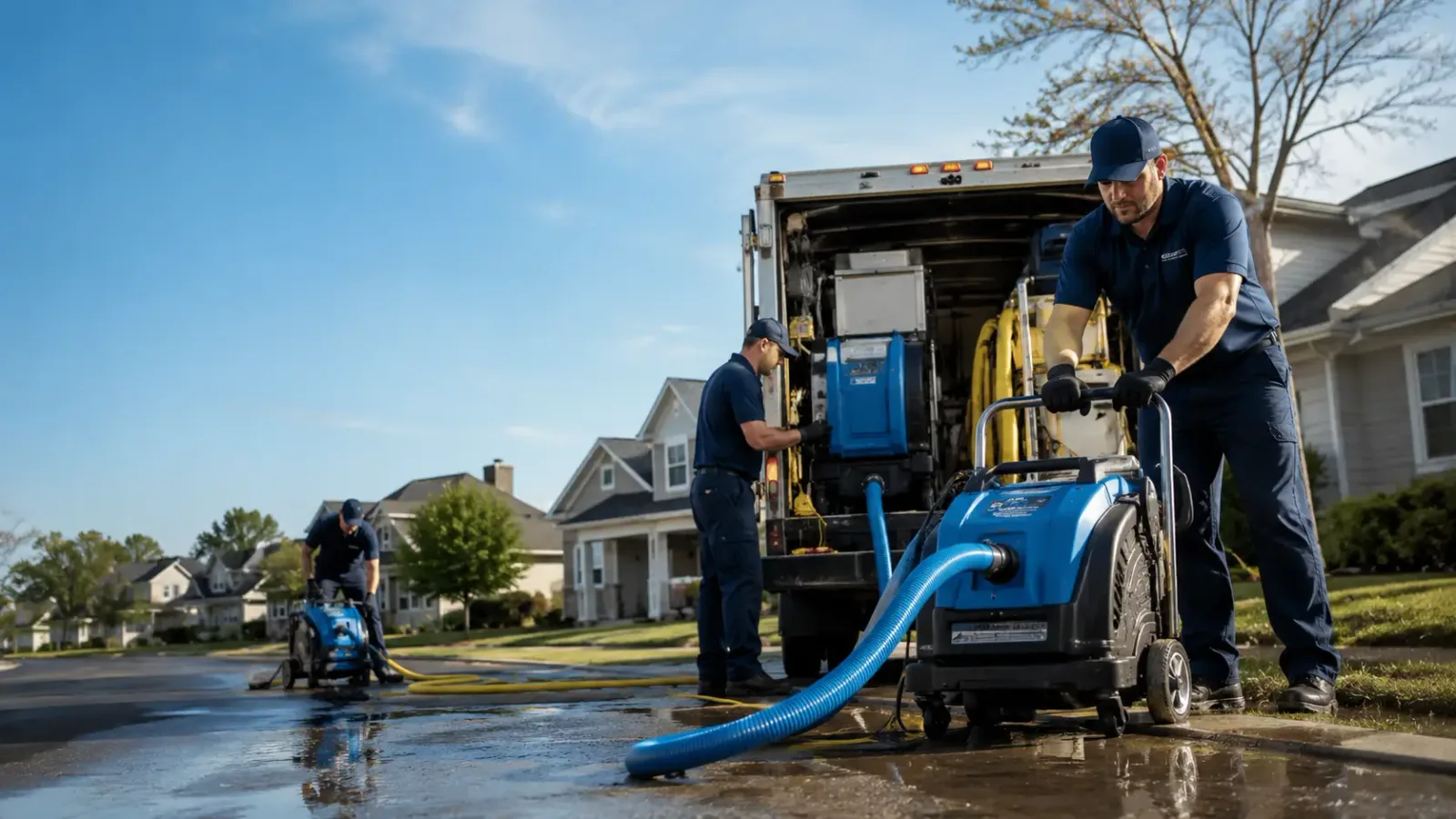 Flood Damage Cleanup in Luthersburg, PA